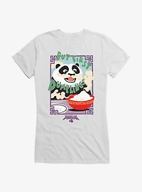 Kung Fu Panda 4 But First Dumplings Girls T-Shirt