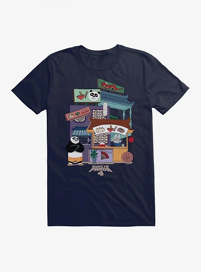 Kung Fu Panda 4 Street Cart Buffet T-Shirt