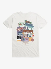 Kung Fu Panda 4 Street Cart Buffet T-Shirt