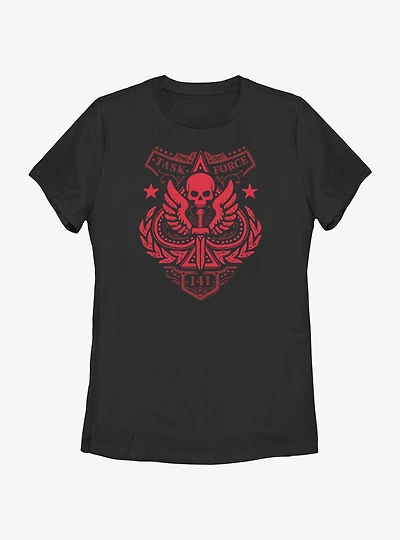 Call of Duty Task Force 141 Badge Womens T-Shirt
