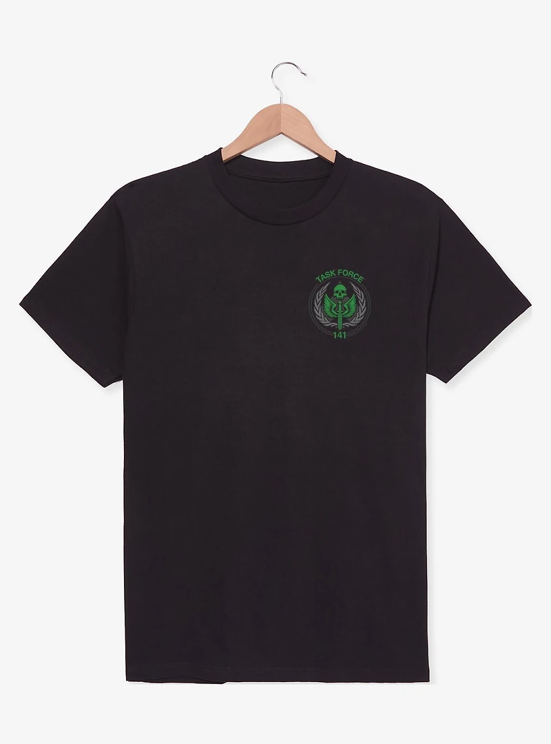 Call of Duty Task Force 141 Patch T-Shirt