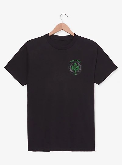Call of Duty Task Force 141 Patch T-Shirt
