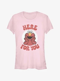 Sesame Street Elmo Here For You Girls T-Shirt