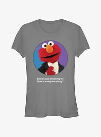 Sesame Street Elmo Tuxedo Checking In Girls T-Shirt