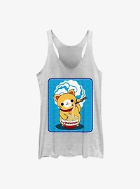 Maruchan Kitty Munch Girls Raw Edge Tank