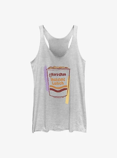 Maruchan Artsy Instant Noodle Cup Girls Raw Edge Tank