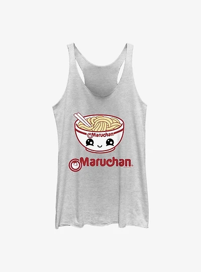 Maruchan Kawaii Maruchan Baby Bowl Girls Raw Edge Tank