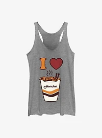 Maruchan I Heart Maruchan Girls Raw Edge Tank