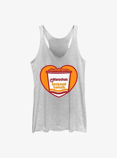 Maruchan Instant Lunch Heart Girls Raw Edge Tank