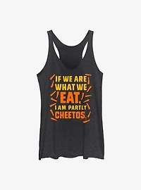 Cheetos We Are What We Eat Girls Raw Edge Tank