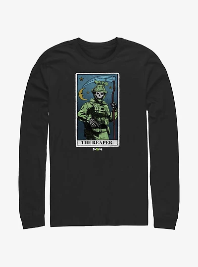 Call of Duty The Reaper Card Long-Sleeve T-Shirt