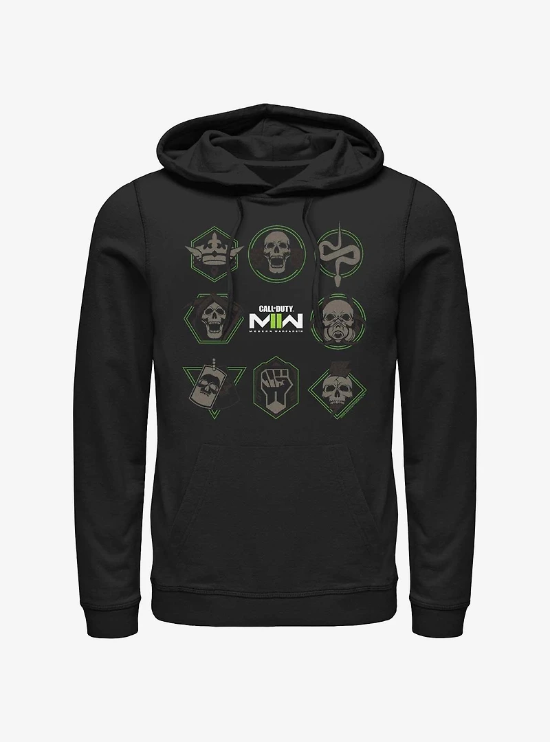 Call of Duty Perks Icon Box Hoodie