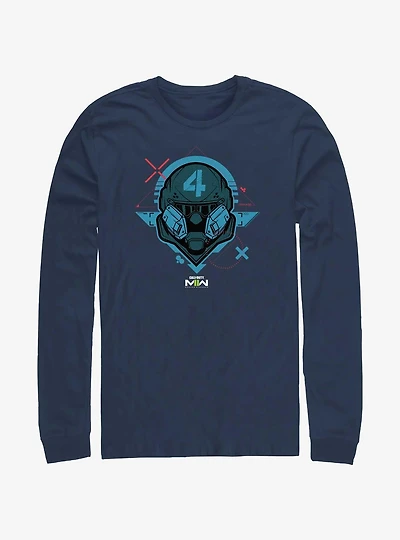 Call of Duty War Face Long-Sleeve T-Shirt