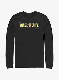 Call of Duty Tactical Camo Logo Long-Sleeve T-Shirt