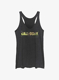 Call of Duty Tactical Camo Logo Girls Tank