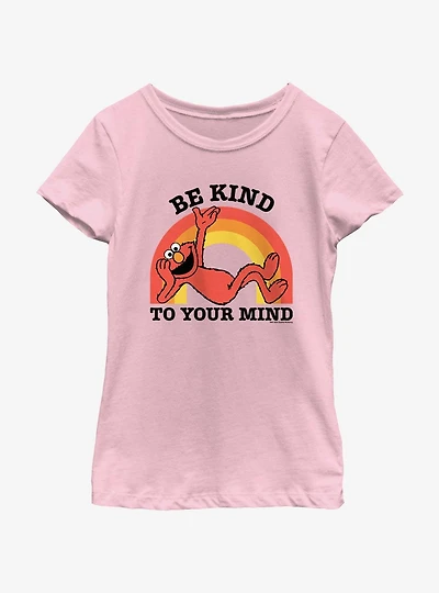 Sesame Street Elmo Be Kind To Your Mind Youth Girls T-Shirt