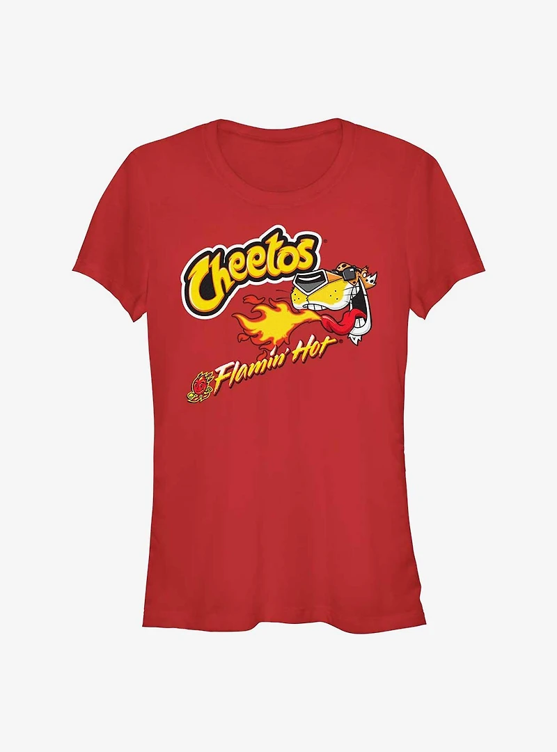 Cheetos Flamin Hot Breath Girls T-Shirt
