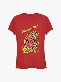 Cheetos Flaming Fire Girls T-Shirt