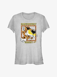Cheetos Dangerously Cheesy Frame Girls T-Shirt