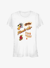 Cheetos Flamin Hot Stay Cheesy Cheetos Girls T-Shirt
