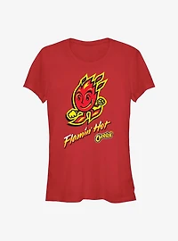 Cheetos Flamin Hot Doodle Girls T-Shirt