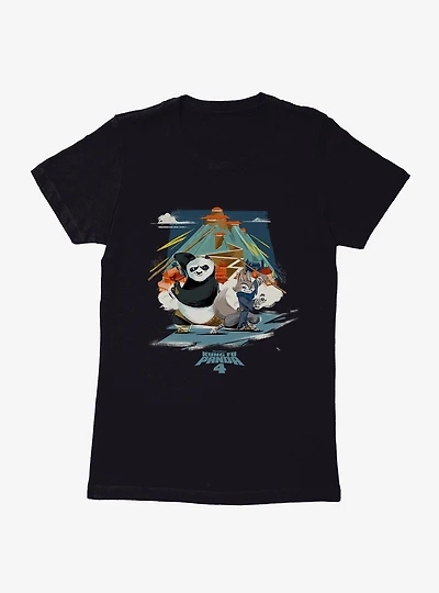 Kung Fu Panda 4 Adventure Womens T-Shirt