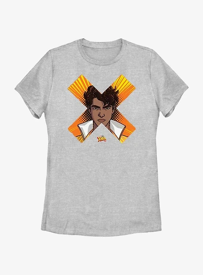 Marvel X-Men '97 Sunspot Face Womens T-Shirt
