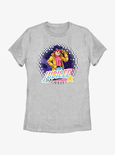 Marvel X-Men '97 8-Bit Jubilee Womens T-Shirt