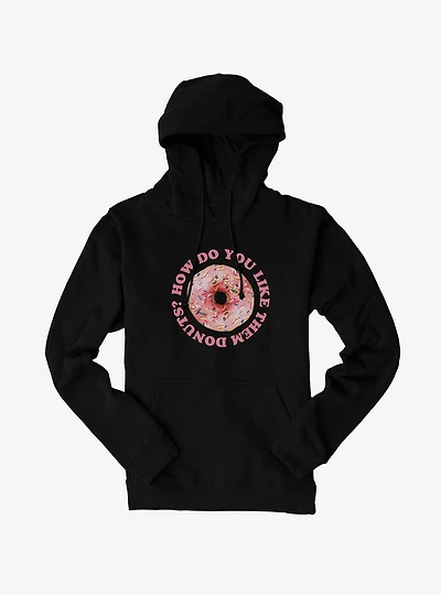 Pink Sprinkle Donut Hoodie
