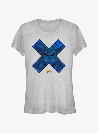 Marvel X-Men'97 Beast Face Girls T-Shirt