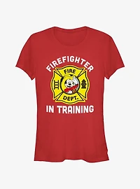 Disney Mickey Mouse Firefighter In Training Girls T-Shirt
