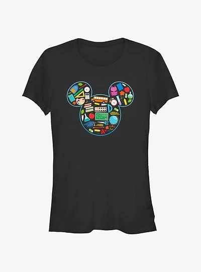 Disney Mickey Mouse Mickey Teacher Fill Girls T-Shirt