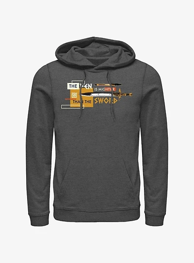 Disney Percy Jackson And The Olympians The Pen Is Mightier Than The Sword Hoodie