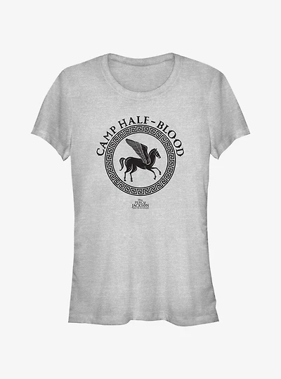 Disney Percy Jackson And The Olympians Camp Half Blood Logo Girls T-Shirt