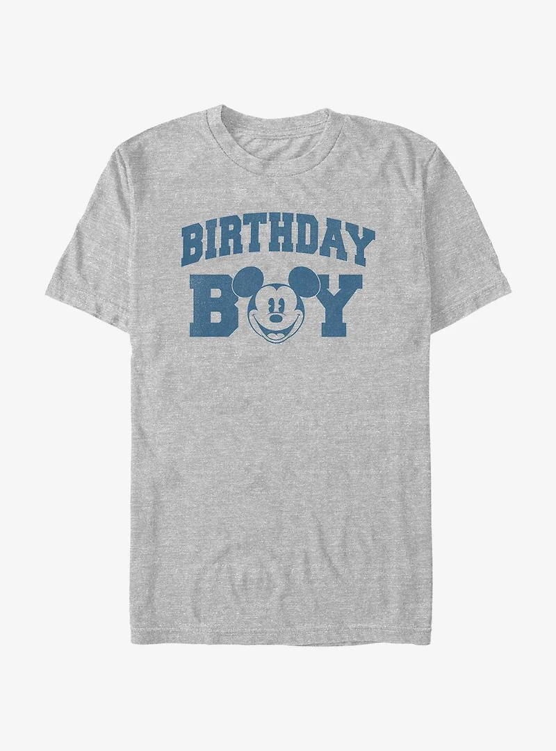 Disney Mickey Mouse Vintage Mickey Birthday Boy T-Shirt