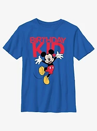 Disney Mickey Mouse Birthday Kid Youth T-Shirt