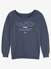 Disney Percy Jackson And The Olympians Yancy Academy Logo Womens Slouchy Sweatshirt