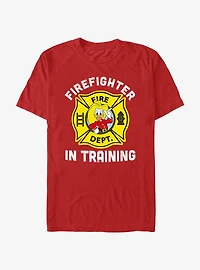 Disney Mickey Mouse Donald Firefighter Training T-Shirt