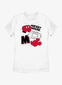 Disney Mickey Mouse Jumble Womens T-Shirt