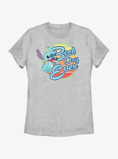 Disney Lilo & Stitch Best Day Ever Womens T-Shirt