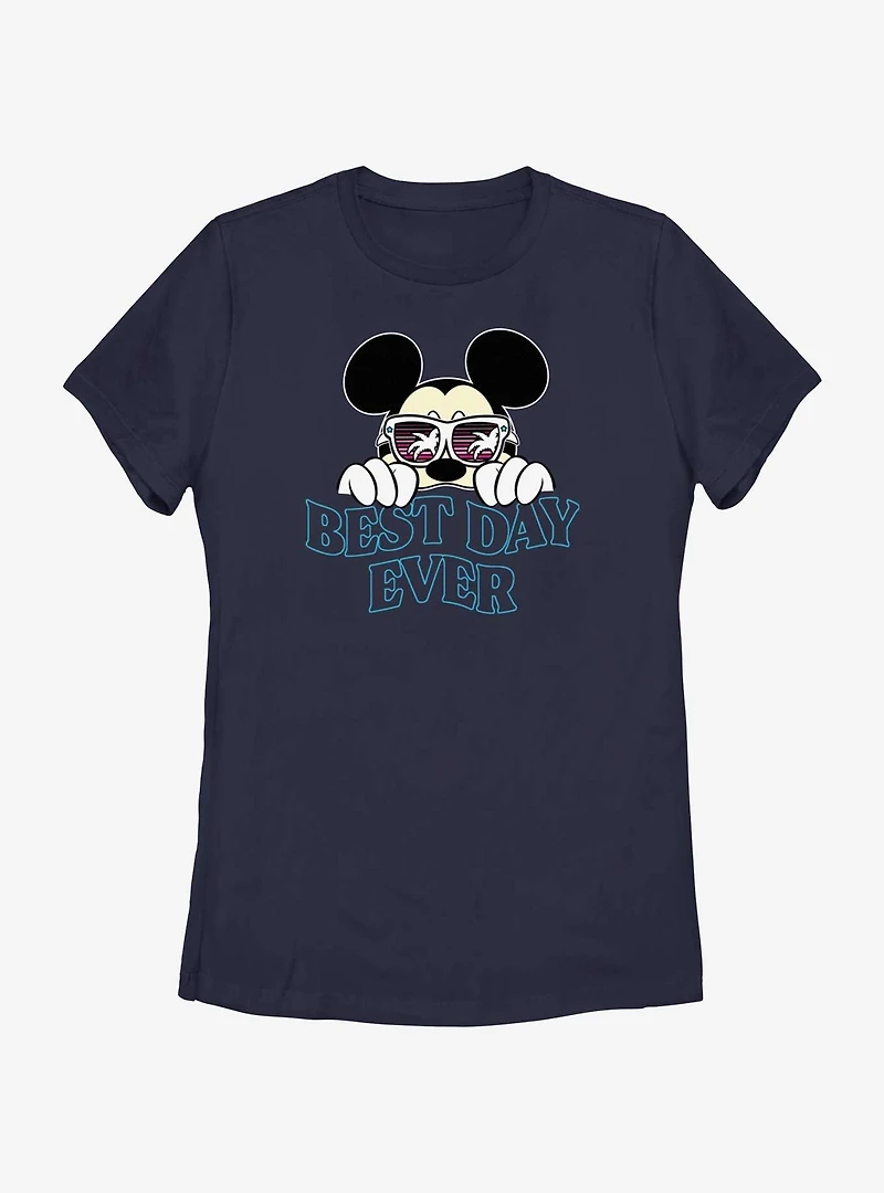 Disney Mickey Mouse Best Shades Ever Womens T-Shirt