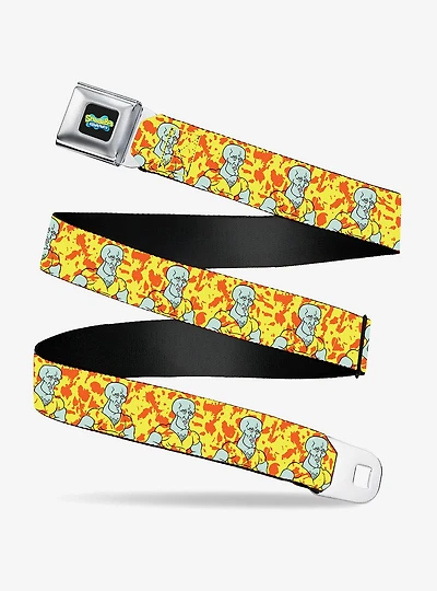 SpongeBob SquarePants Handsome Squidward Pose Seatbelt Belt