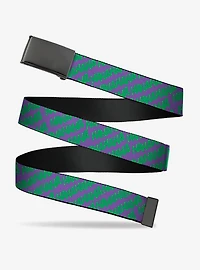 DC Comics The Joker Ha Ha Ha Purple Flip Web Belt
