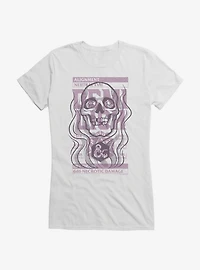 Dungeons & Dragons Demilich Stats Stamp Girls T-Shirt
