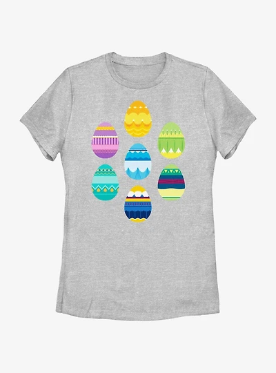 Disney Princesses Easter Egg Jumble Womens T-Shirt