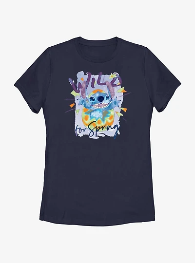 Disney Lilo & Stitch Wild For Spring Womens T-Shirt
