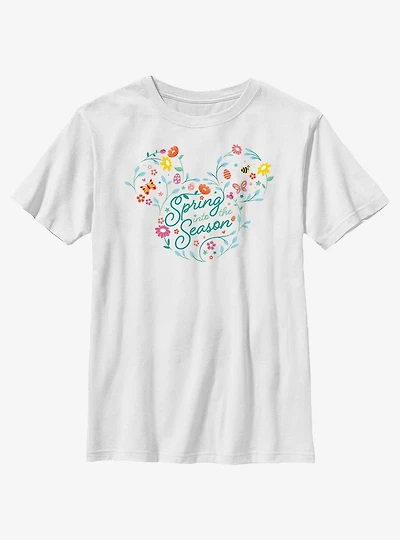 Disney Mickey Mouse Spring Into The Season Youth T-Shirt