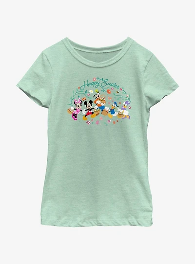 Disney Mickey Mouse And Friends Happy Easter Youth Girls T-Shirt