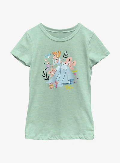 Disney Cinderella And Friends Youth Girls T-Shirt