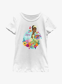 Disney the Princess And Frog Tiana Jazz Spring Youth Girls T-Shirt